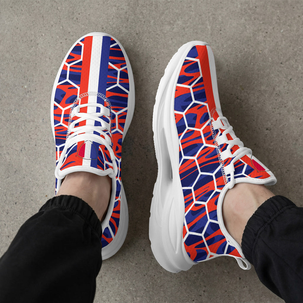 Custom 2026 World Cup France Sneakers DIY Country Flag Running Shoes Lightweight Sport Shoes Gift for Football Fans Personalized Team Name and Logo FN079-F023104-8