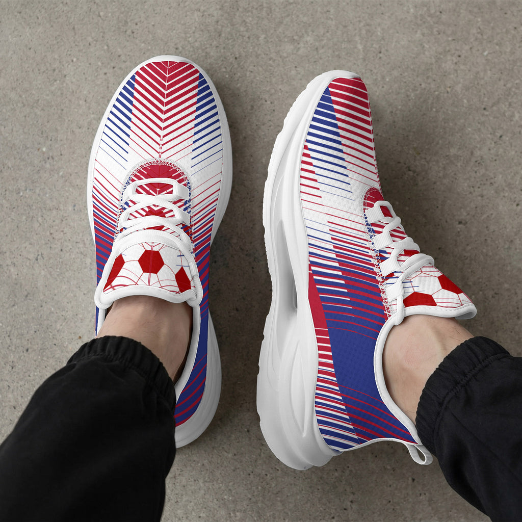 Custom 2026 World Cup France Sneakers DIY Country Flag Running Shoes Lightweight Sport Shoes Gift for Football Fans Personalized Team Name and Logo FN079-F023104-9