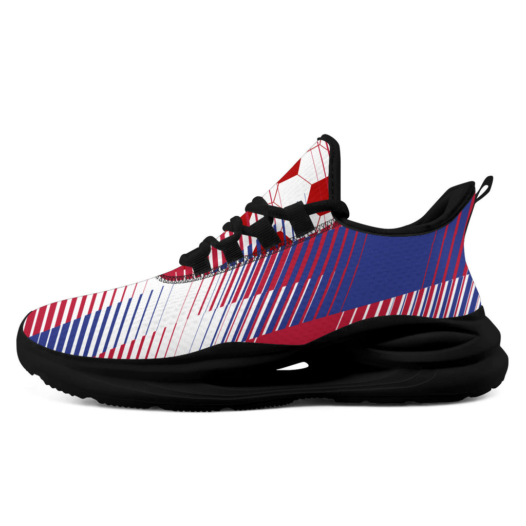 Custom 2026 World Cup France Sneakers DIY Country Flag Running Shoes Lightweight Sport Shoes Gift for Football Fans Personalized Team Name and Logo FN079-F023104-9