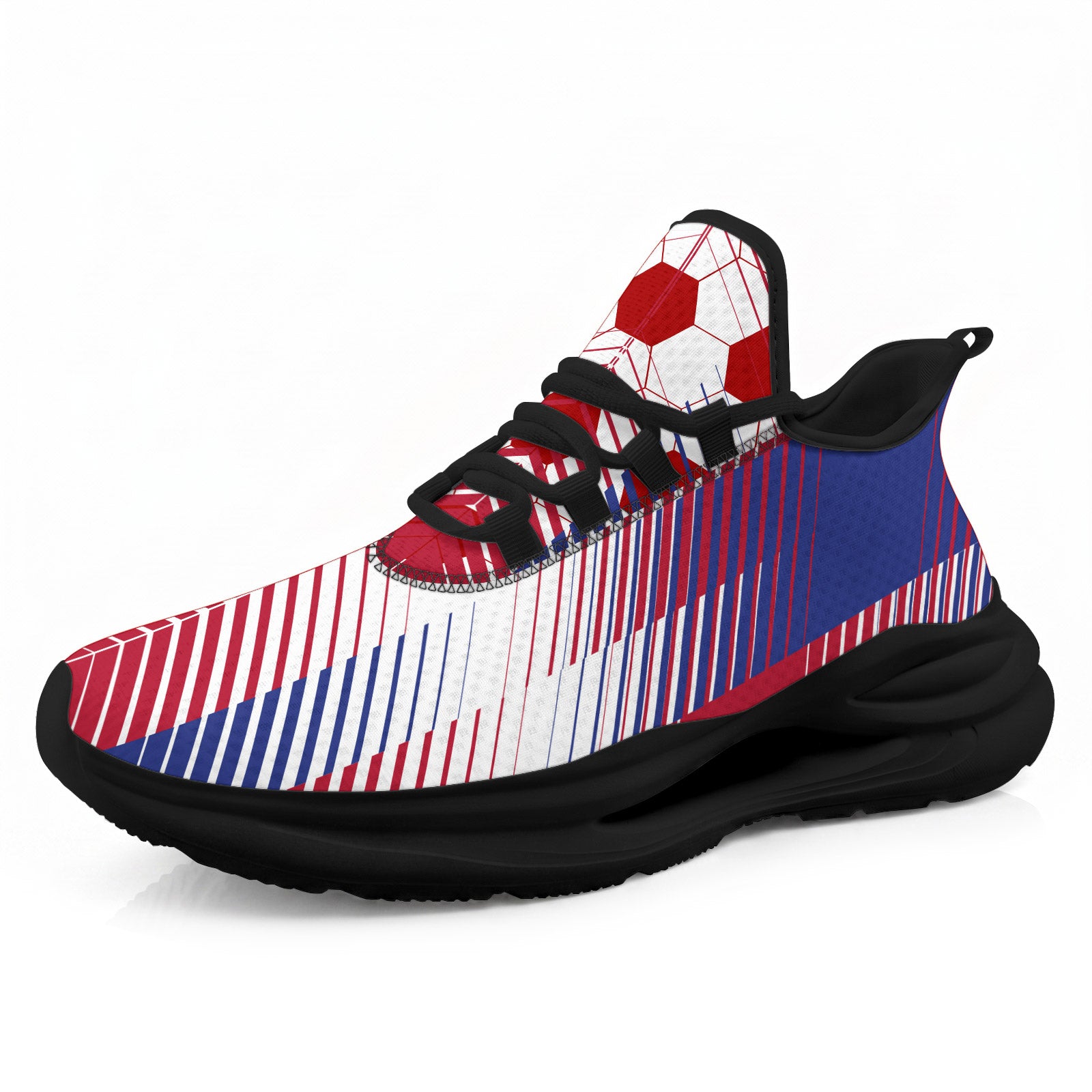 Custom 2026 World Cup France Sneakers DIY Country Flag Running Shoes Lightweight Sport Shoes Gift for Football Fans Personalized Team Name and Logo FN079-F023104-9