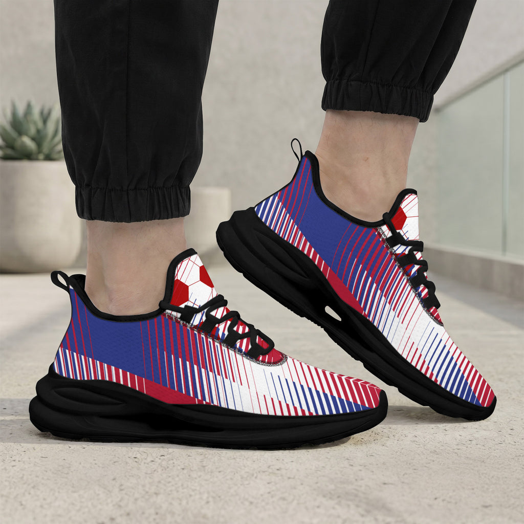 Custom 2026 World Cup France Sneakers DIY Country Flag Running Shoes Lightweight Sport Shoes Gift for Football Fans Personalized Team Name and Logo FN079-F023104-9