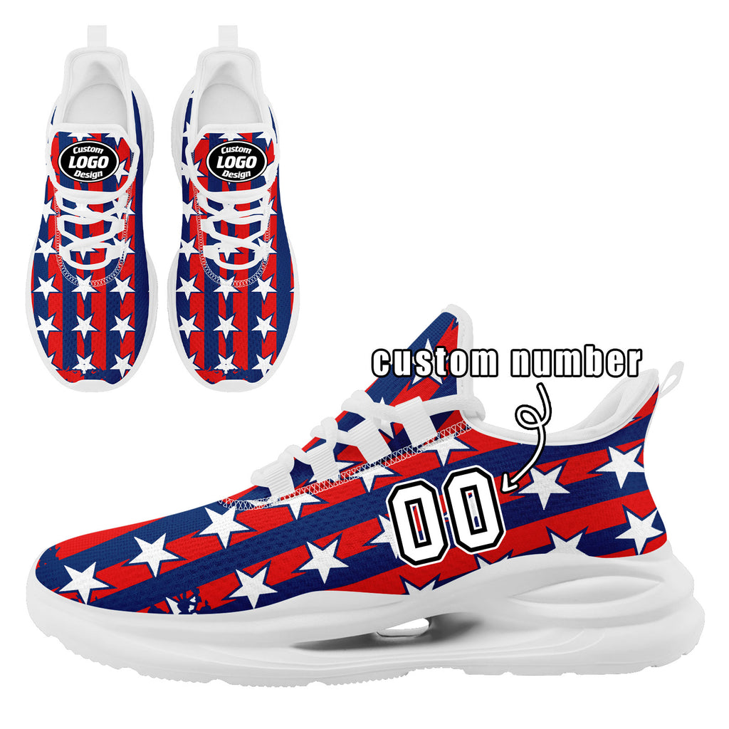Custom 2026 World Cup United States High Quality Soccer Stadium Version Jersey Sneakers Sports Shoes and Hat Combo Offer Personalized Team Name and Logo ZH-F028064-10