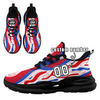 Custom 2026 World Cup United States High Quality Soccer Stadium Version Jersey Sneakers Sports Shoes and Hat Combo Offer Personalized Team Name and Logo ZH-F028064-1
