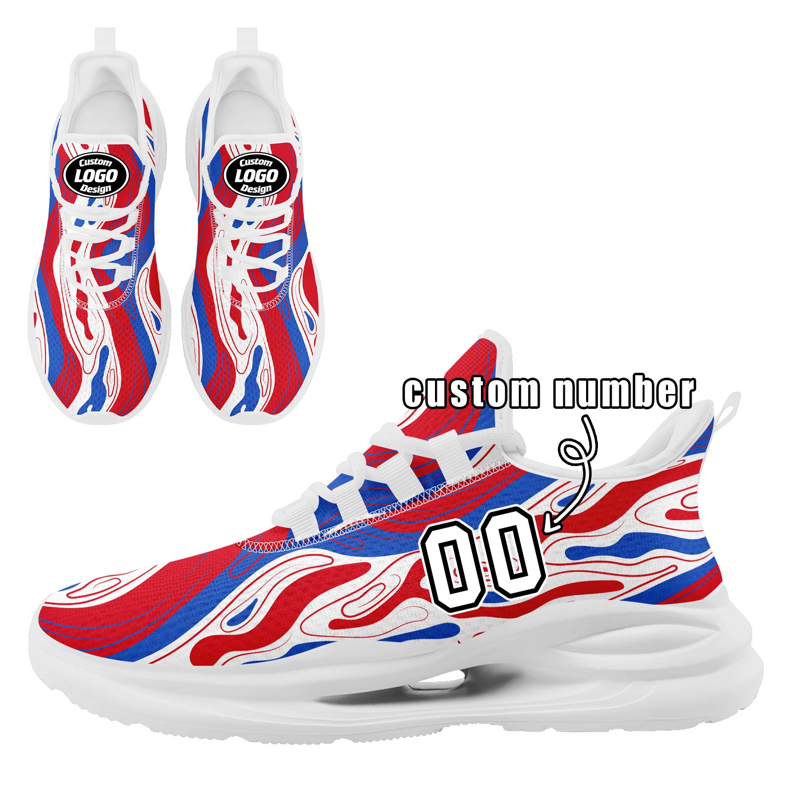 Custom 2026 World Cup United States High Quality Soccer Stadium Version Jersey Sneakers Sports Shoes and Hat Combo Offer Personalized Team Name and Logo ZH-F028064-1