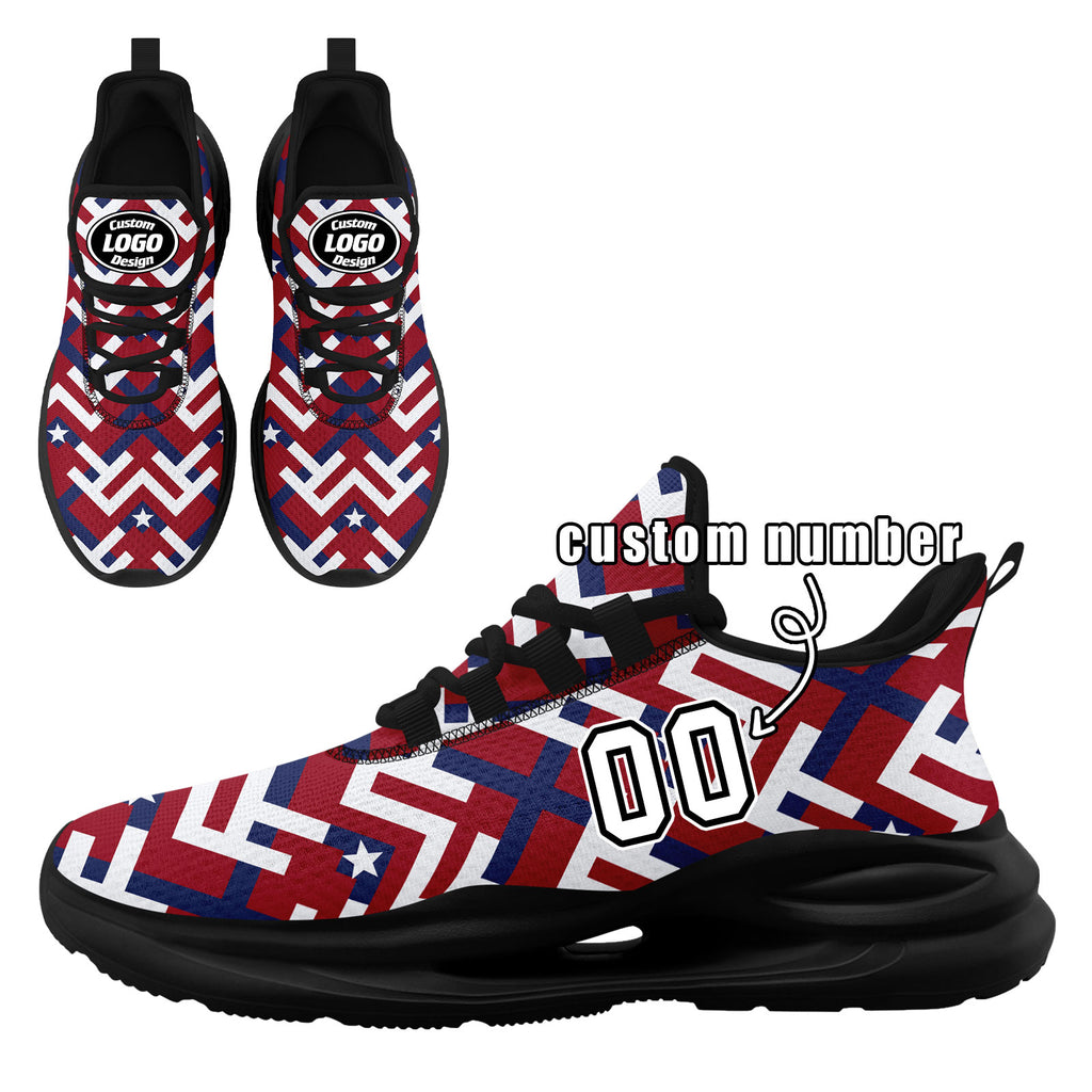 Custom 2026 World Cup United States High Quality Soccer Stadium Version Jersey Sneakers Sports Shoes and Hat Combo Offer Personalized Team Name and Logo ZH-F028064-3