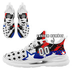 Custom 2026 World Cup United States High Quality Soccer Stadium Version Jersey Sneakers Sports Shoes and Hat Combo Offer Personalized Team Name and Logo ZH-F028064-4