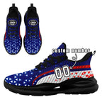 Custom 2026 World Cup United States High Quality Soccer Stadium Version Jersey Sneakers Sports Shoes and Hat Combo Offer Personalized Team Name and Logo ZH-F028064-6