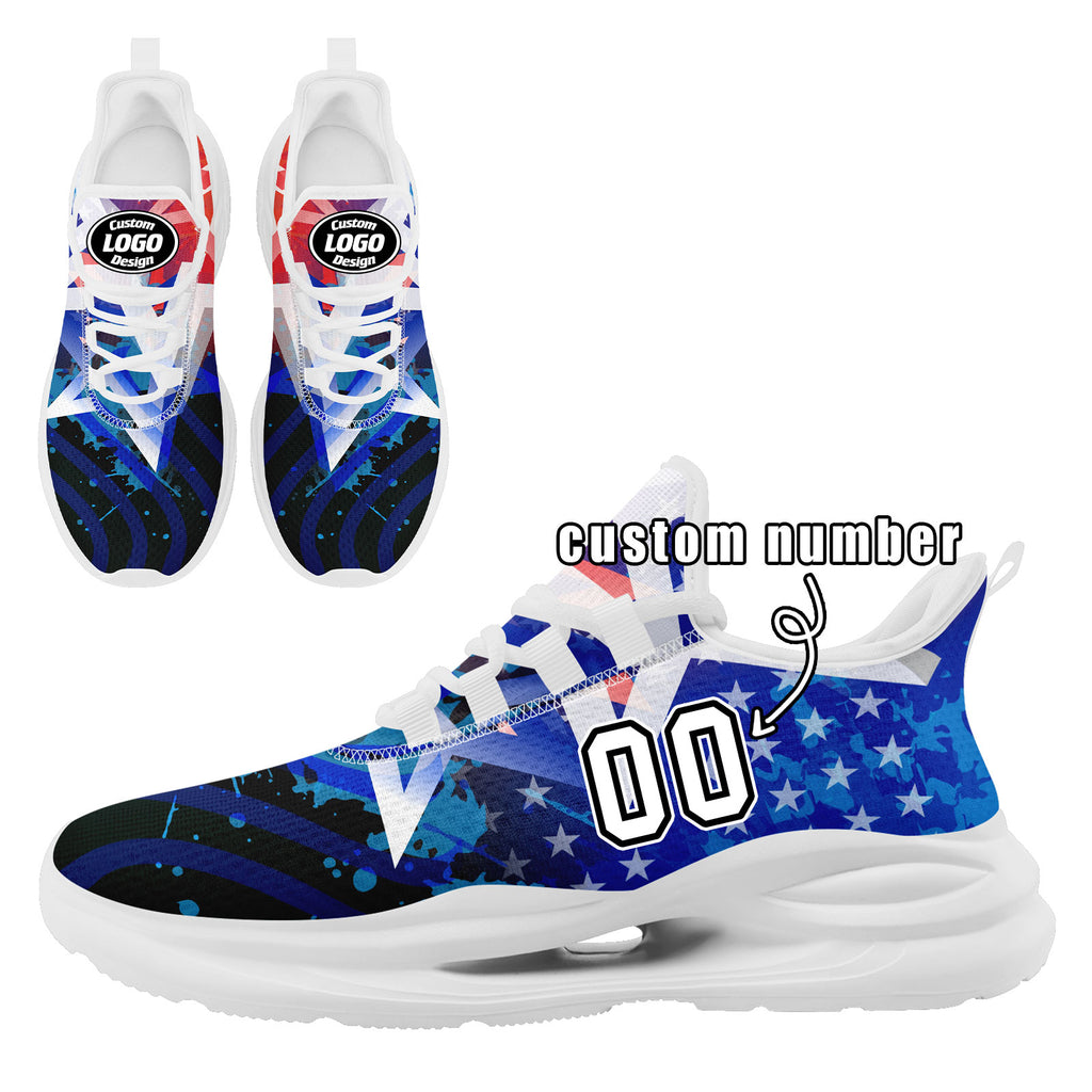Custom 2026 World Cup United States High Quality Soccer Stadium Version Jersey Sneakers Sports Shoes and Hat Combo Offer Personalized Team Name and Logo ZH-F028064-7