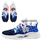 Custom 2026 World Cup United States High Quality Soccer Stadium Version Jersey Sneakers Sports Shoes and Hat Combo Offer Personalized Team Name and Logo ZH-F028064-7