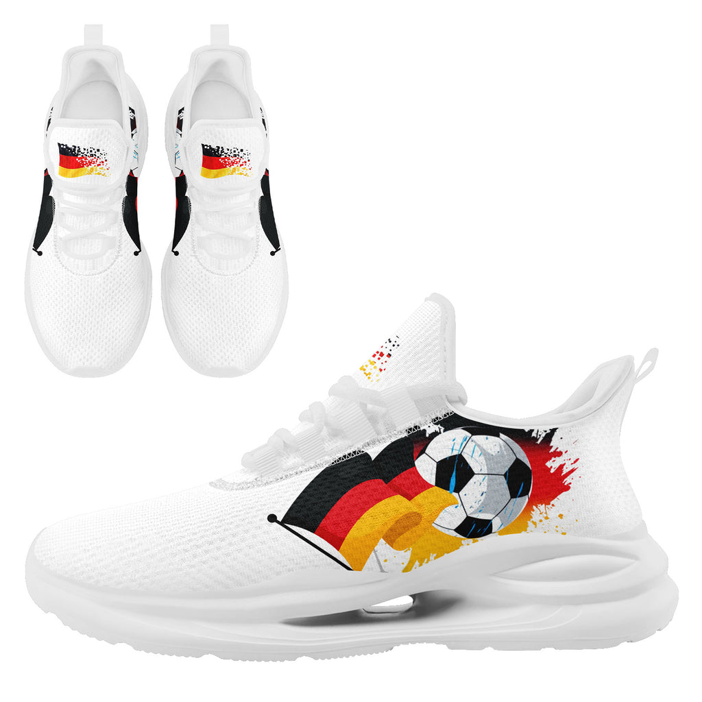 Custom Germany 2026 World Cup High Quality Soccer Stadium Version Jersey Sneakers Sports Shoes and Hat Combo Offer Personalized Team Name and Logo ZH-F028102-2
