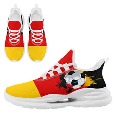 Custom Germany 2026 World Cup High Quality Soccer Stadium Version Jersey Sneakers Sports Shoes and Hat Combo Offer Personalized Team Name and Logo ZH-F028102-4