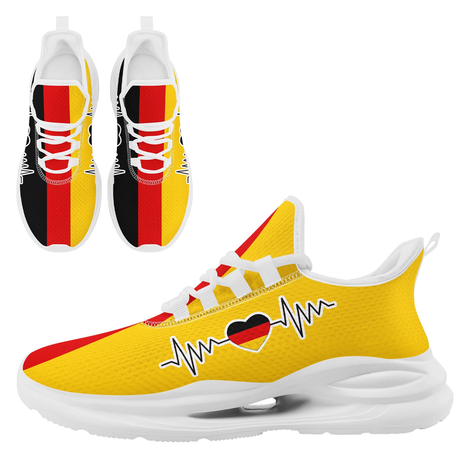 Custom Germany 2026 World Cup High Quality Soccer Stadium Version Jersey Sneakers Sports Shoes and Hat Combo Offer Personalized Team Name and Logo ZH-F028102-5