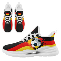Custom Germany 2026 World Cup High Quality Soccer Stadium Version Jersey Sneakers Sports Shoes and Hat Combo Offer Personalized Team Name and Logo ZH-F028102-6