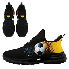 Custom Germany 2026 World Cup High Quality Soccer Stadium Version Jersey Sneakers Sports Shoes and Hat Combo Offer Personalized Team Name and Logo ZH-F028102-8