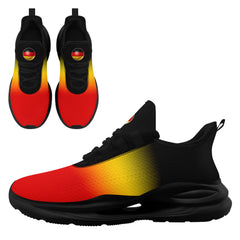 Custom Germany 2026 World Cup High Quality Soccer Stadium Version Jersey Sneakers Sports Shoes and Hat Combo Offer Personalized Team Name and Logo ZH-F028102-9