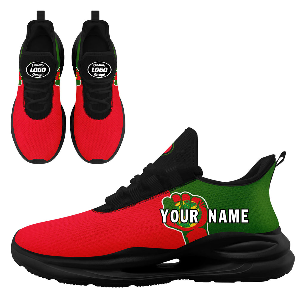 Custom Portugal 2026 World Cup High Quality Soccer Stadium Version Jersey Sneakers Sports Shoes and Hat Combo Offer Personalized Team Name and Logo ZH-F028106-2