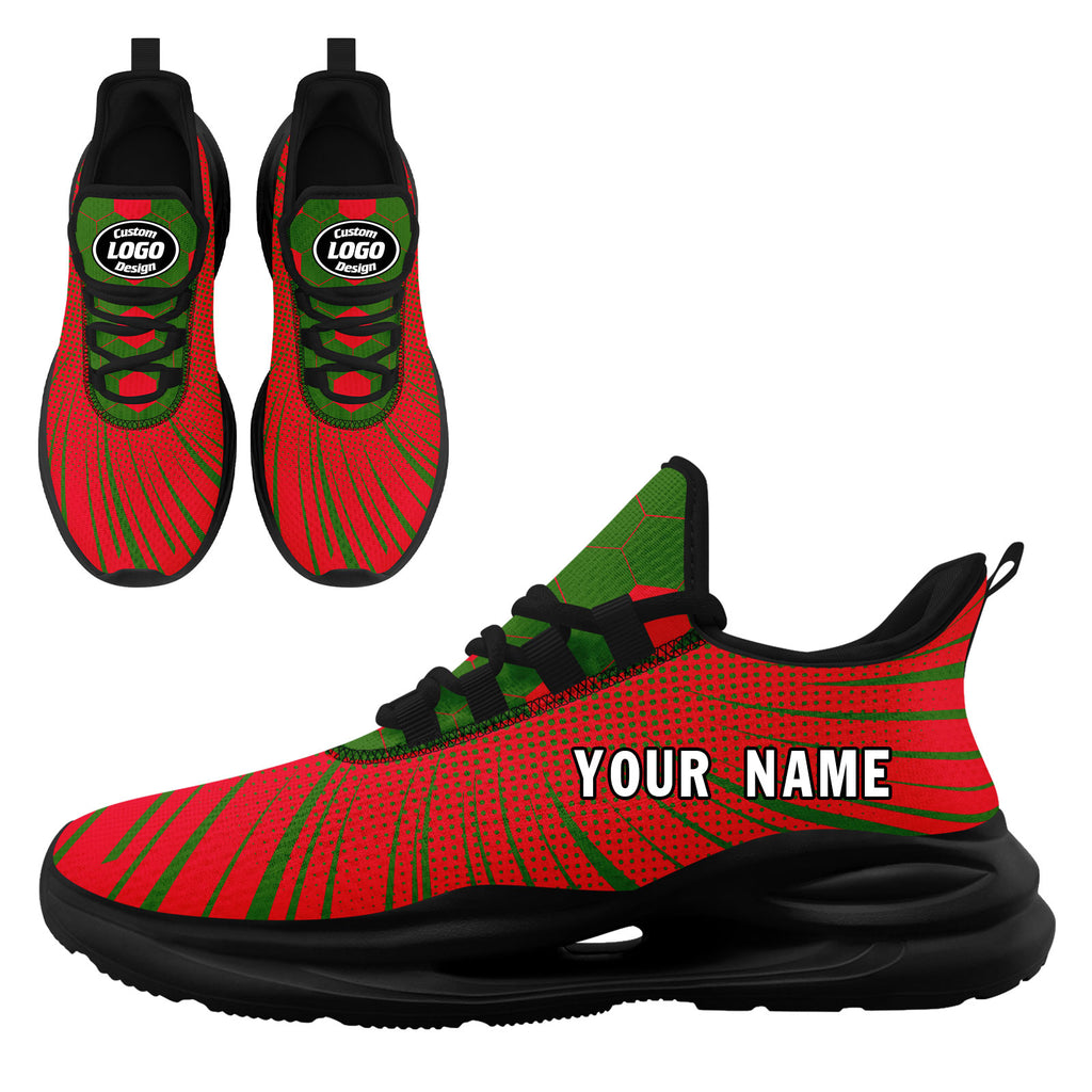 Custom Portugal 2026 World Cup High Quality Soccer Stadium Version Jersey Sneakers Sports Shoes and Hat Combo Offer Personalized Team Name and Logo ZH-F028106-7