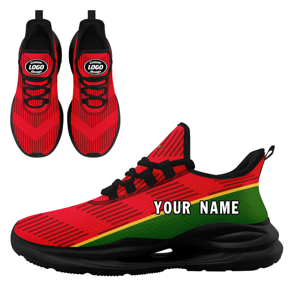 Custom Portugal 2026 World Cup High Quality Soccer Stadium Version Jersey Sneakers Sports Shoes and Hat Combo Offer Personalized Team Name and Logo ZH-F028106-9