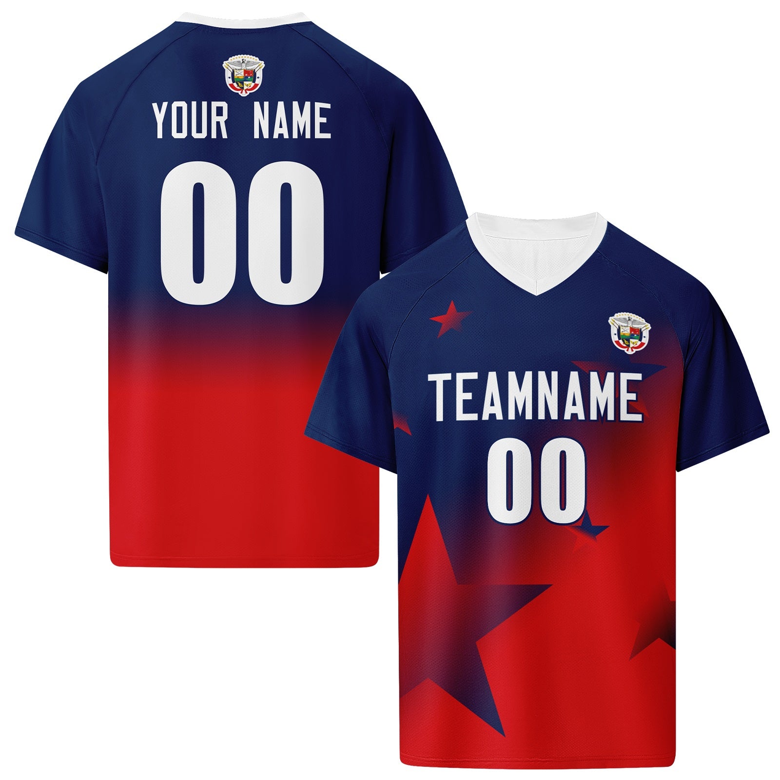 Custom Panama 2026 World Cup High Quality Soccer Stadium Version Jersey Sneakers Sports Shoes and Hat Combo Offer Personalized Team Name and Logo ZH-F007058-001