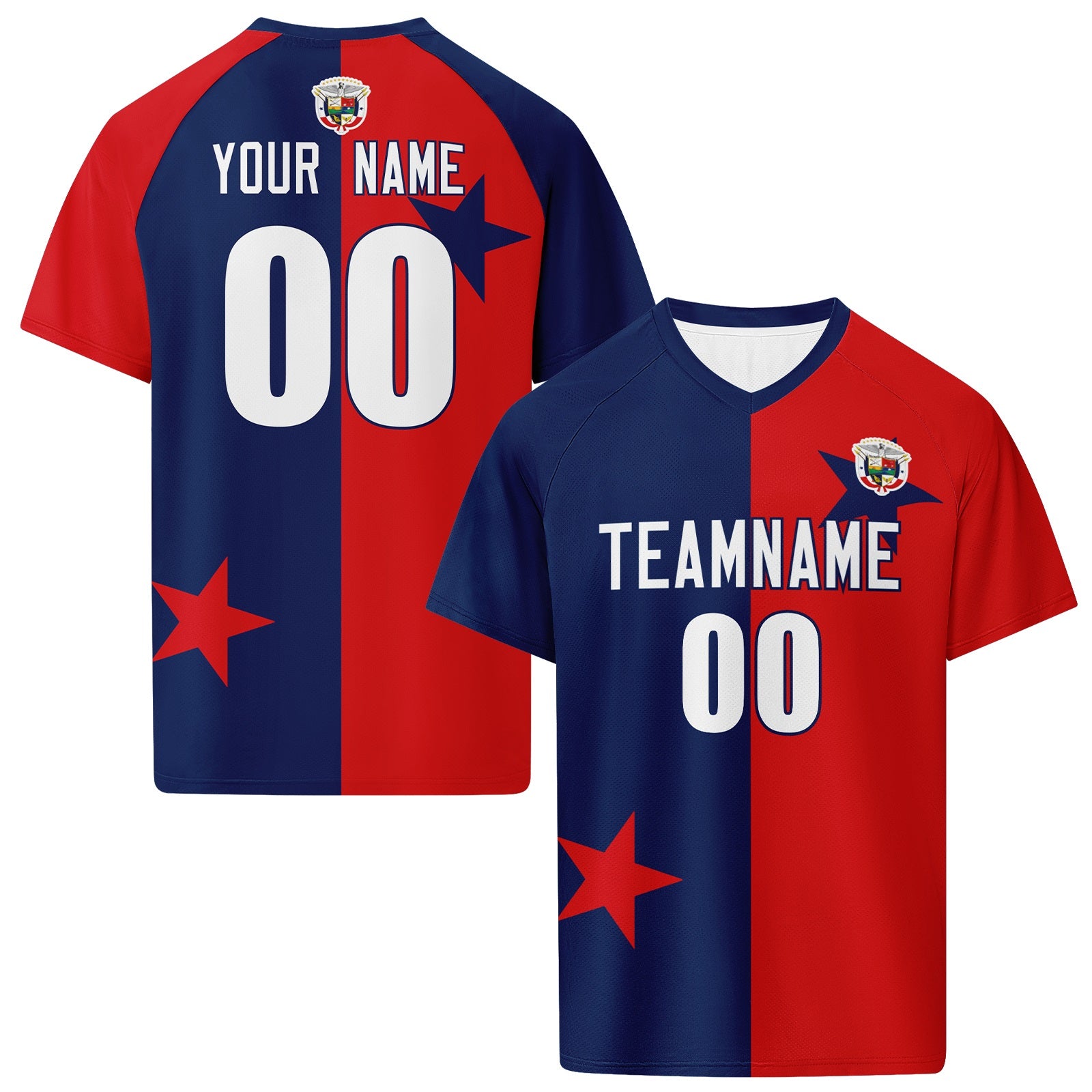 Custom Panama 2026 World Cup High Quality Soccer Stadium Version Jersey Sneakers Sports Shoes and Hat Combo Offer Personalized Team Name and Logo ZH-F007058-005