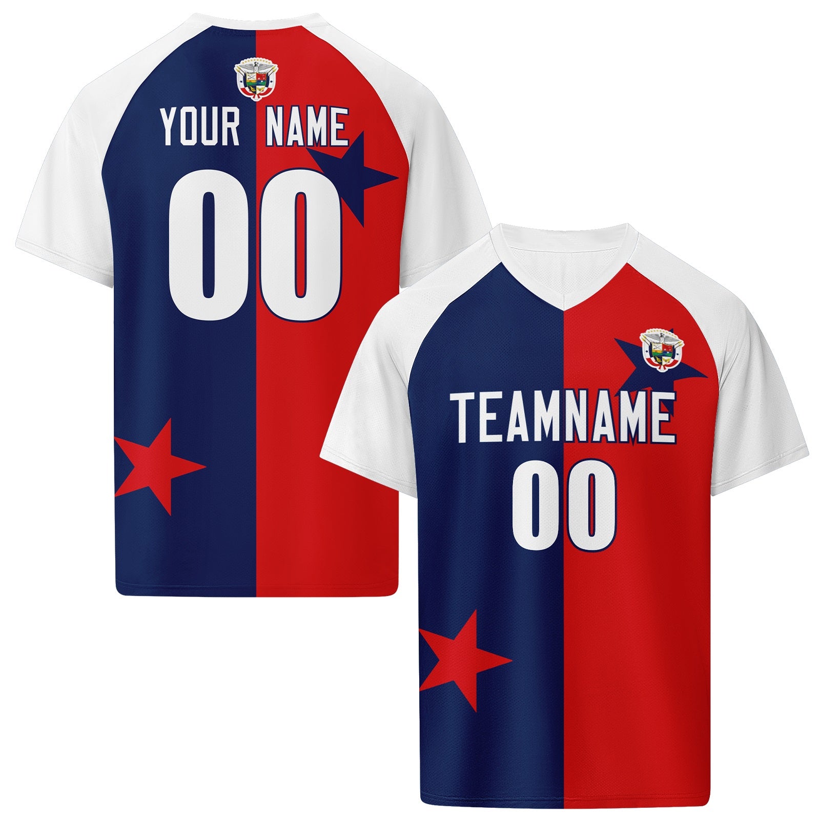 Custom Panama 2026 World Cup High Quality Soccer Stadium Version Jersey Sneakers Sports Shoes and Hat Combo Offer Personalized Team Name and Logo ZH-F007058-006