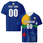 Custom Panama 2026 World Cup High Quality Soccer Stadium Version Jersey Sneakers Sports Shoes and Hat Combo Offer Personalized Team Name and Logo ZH-F007058-007
