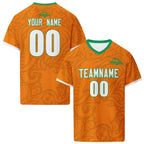 Custom Ivory Coast 2026 World Cup High Quality Soccer Stadium Version Jersey Sneakers Sports Shoes and Hat Combo Offer Personalized Team Name and Logo ZH-F007055-004