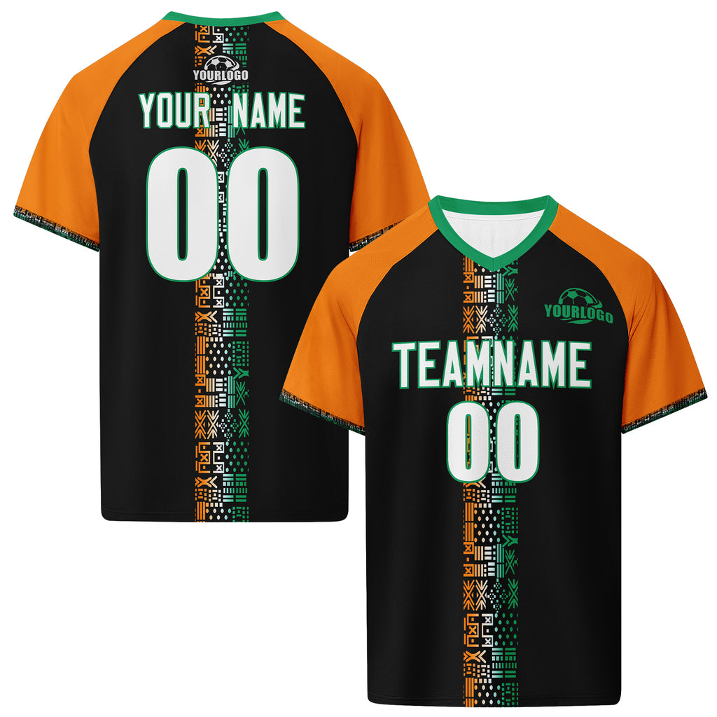 Custom Ivory Coast 2026 World Cup High Quality Soccer Stadium Version Jersey Sneakers Sports Shoes and Hat Combo Offer Personalized Team Name and Logo ZH-F007055-008