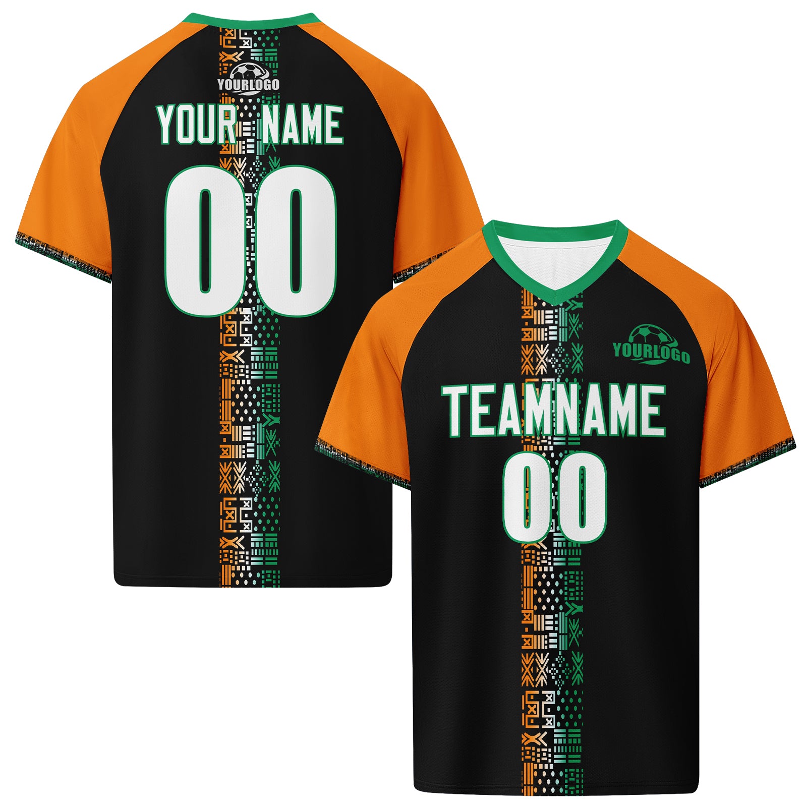 Custom Ivory Coast 2026 World Cup High Quality Soccer Stadium Version Jersey Sneakers Sports Shoes and Hat Combo Offer Personalized Team Name and Logo ZH-F007055-008