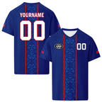 Custom Haiti 2026 World Cup High Quality Soccer Stadium Version Jersey Sneakers Sports Shoes and Hat Combo Offer Personalized Team Name and Logo ZH-F00667-4