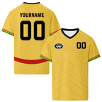 Custom Ghana 2026 World Cup High Quality Soccer Stadium Version Jersey Sneakers Sports Shoes and Hat Combo Offer Personalized Team Name and Logo ZH-F006104-1