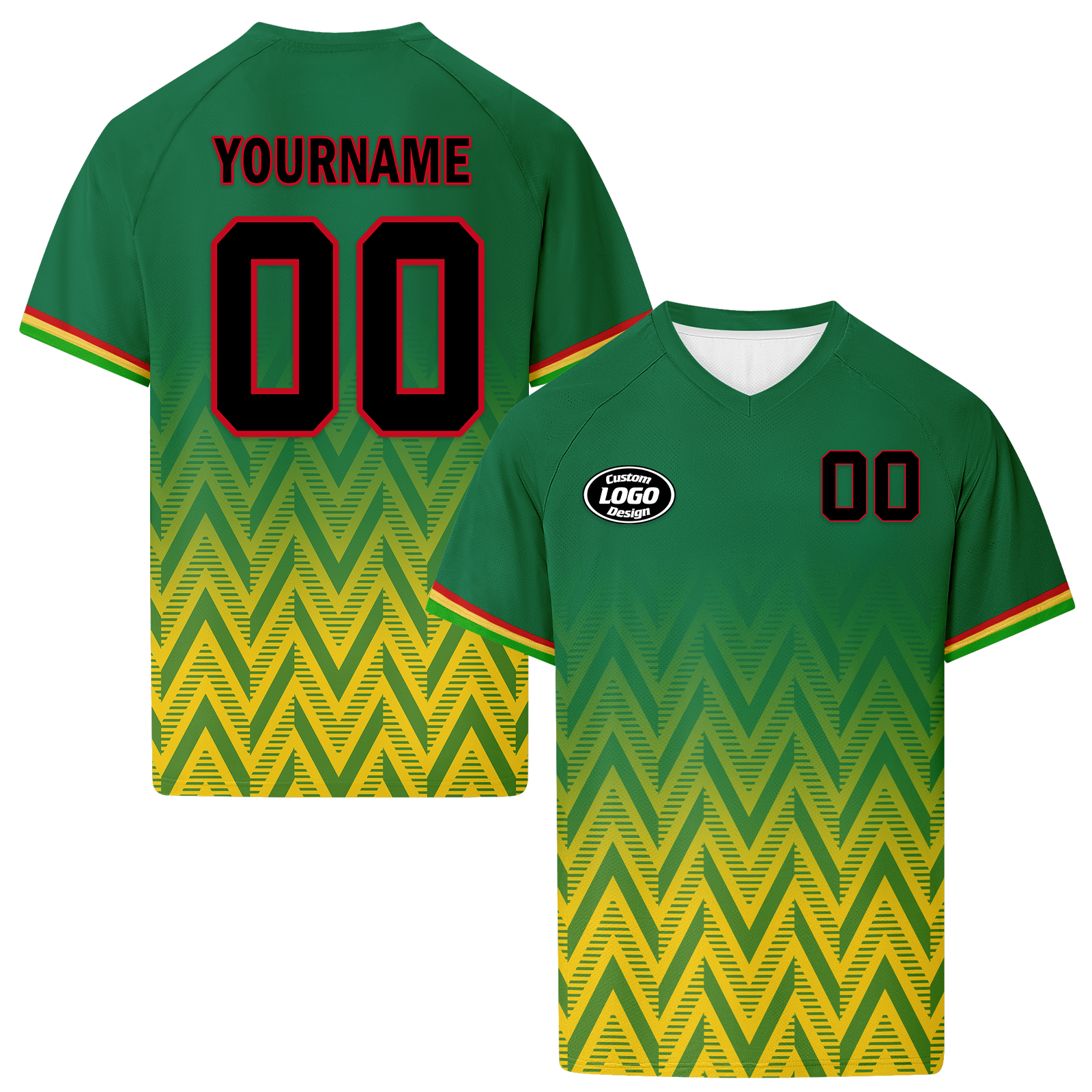 Custom Ghana 2026 World Cup High Quality Soccer Stadium Version Jersey Sneakers Sports Shoes and Hat Combo Offer Personalized Team Name and Logo ZH-F006104-5