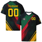 Custom Ghana 2026 World Cup High Quality Soccer Stadium Version Jersey Sneakers Sports Shoes and Hat Combo Offer Personalized Team Name and Logo ZH-F006104-6
