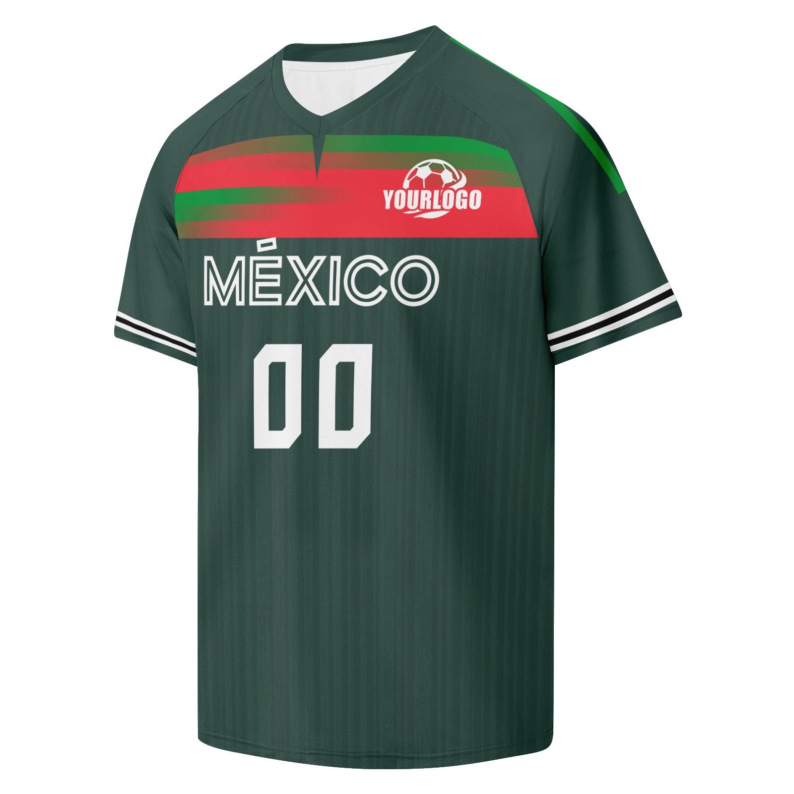 Custom Mexico 2026 World Cup Football Shirt Customized Soccer Jersey for Fans Add Your Name & Number FZ190-F007037-001