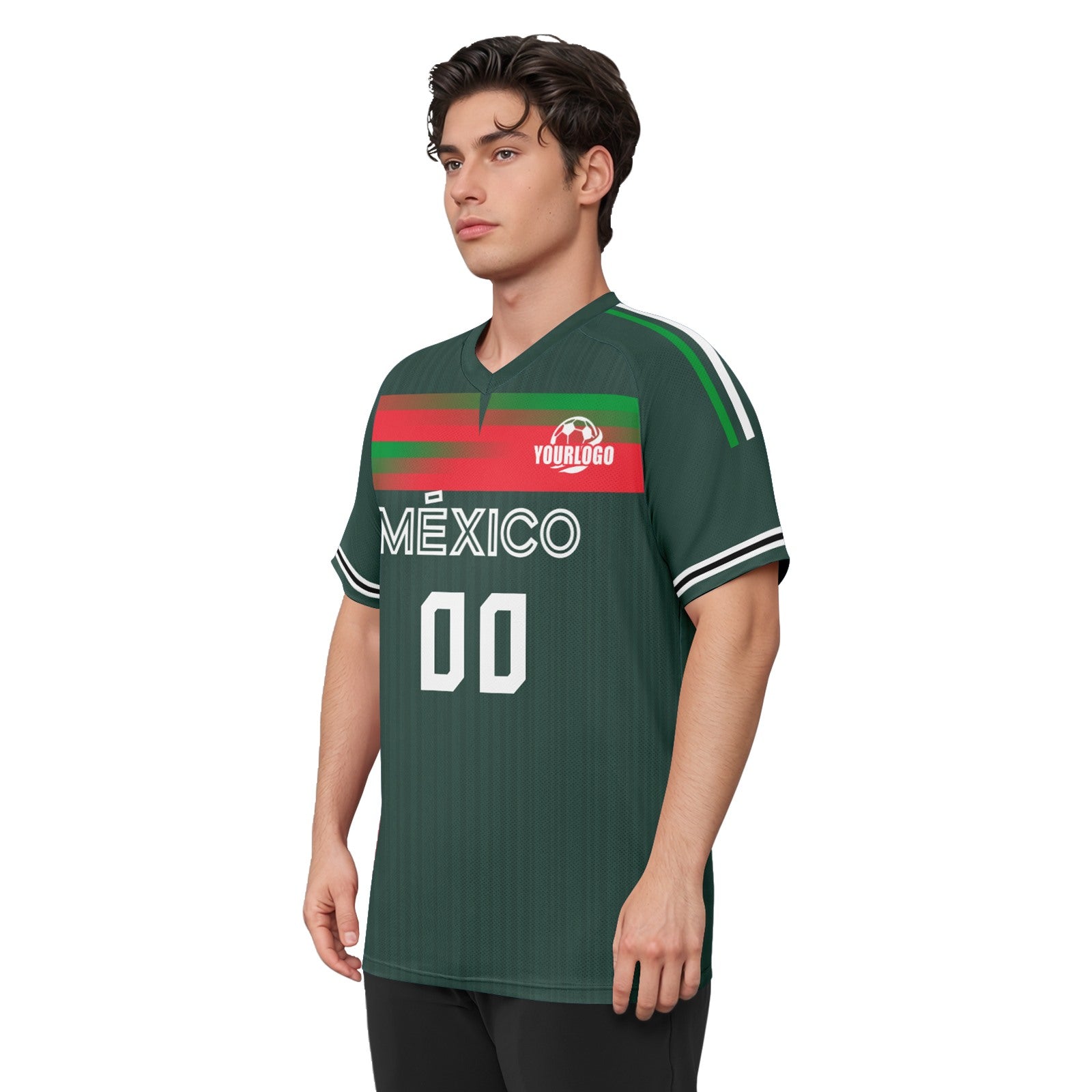Custom Mexico 2026 World Cup Football Shirt Customized Soccer Jersey for Fans Add Your Name & Number FZ190-F007037-001
