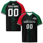 Custom Mexico 2026 World Cup High Quality Soccer Stadium Version Jersey Sneakers Sports Shoes and Hat Combo Offer Personalized Team Name and Logo ZH-F007043-002