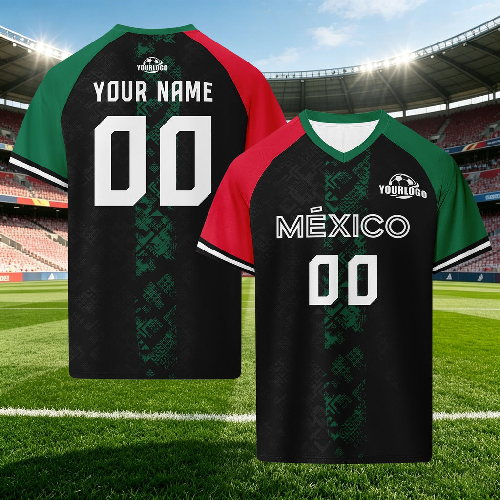 Custom Mexico 2026 World Cup Football Shirt Customized Soccer Jersey for Fans Add Your Name & Number FZ190-F007037-002