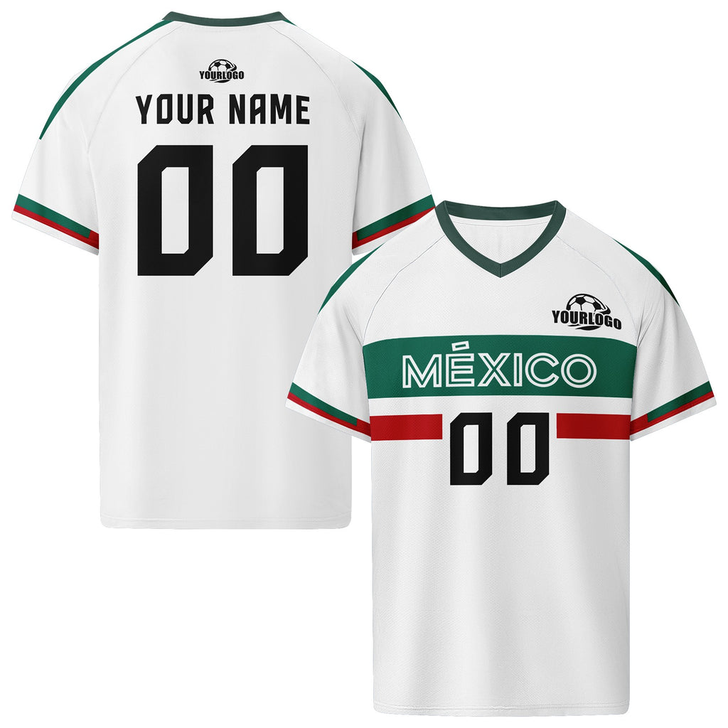 Custom Mexico 2026 World Cup Football Shirt Customized Soccer Jersey for Fans Add Your Name & Number FZ190-F007037-003
