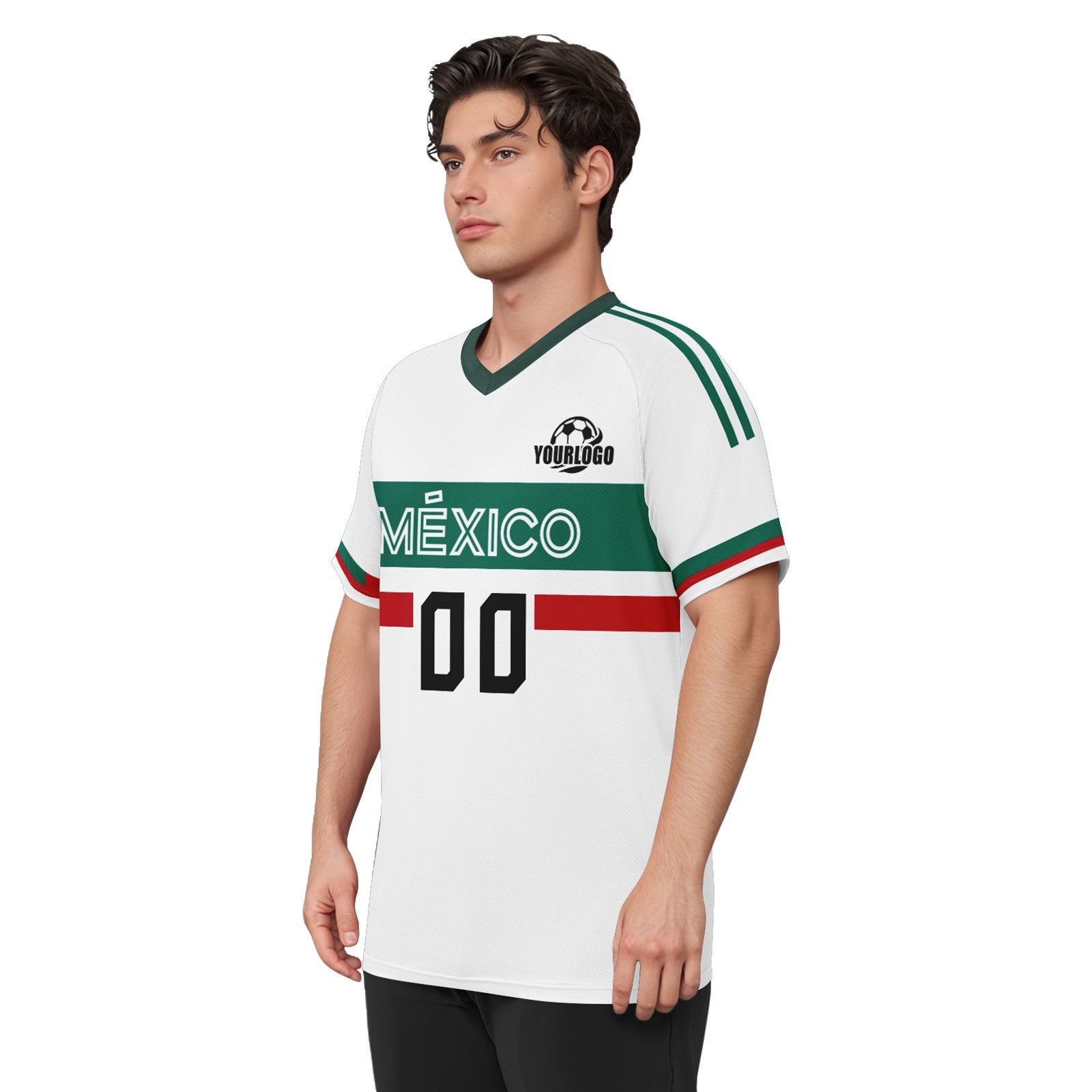 Custom Mexico 2026 World Cup Football Shirt Customized Soccer Jersey for Fans Add Your Name & Number FZ190-F007037-003