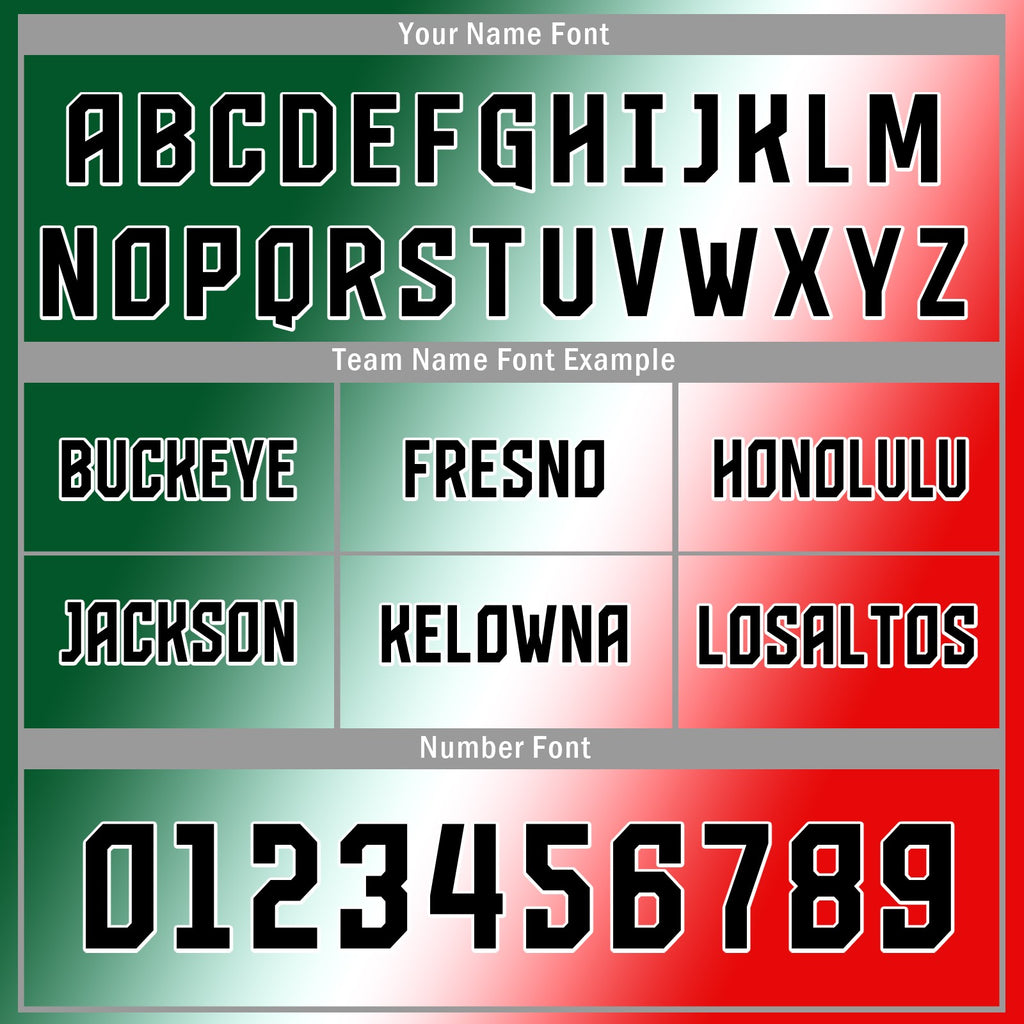 Custom Mexico 2026 World Cup Football Shirt Customized Soccer Jersey for Fans Add Your Name & Number FZ190-F007037-005