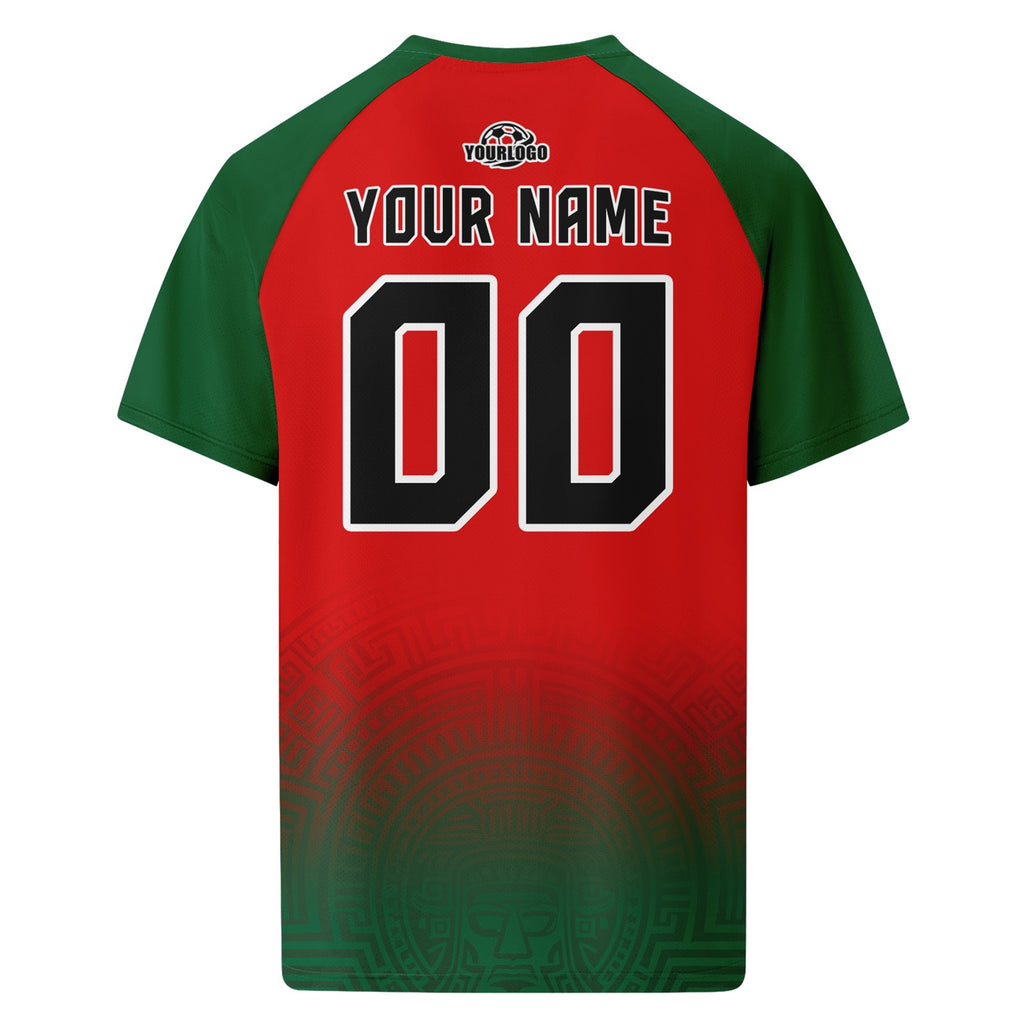 Custom Mexico 2026 World Cup Football Shirt Customized Soccer Jersey for Fans Add Your Name & Number FZ190-F007037-006