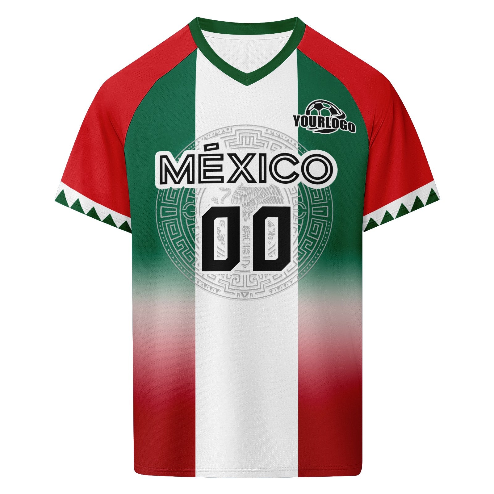 Custom Mexico 2026 World Cup Football Shirt Customized Soccer Jersey for Fans Add Your Name & Number FZ190-F007037-007