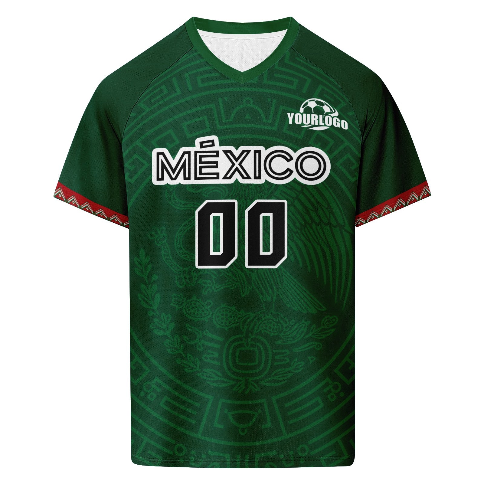 Custom Mexico 2026 World Cup Football Shirt Customized Soccer Jersey for Fans Add Your Name & Number FZ190-F007037-008