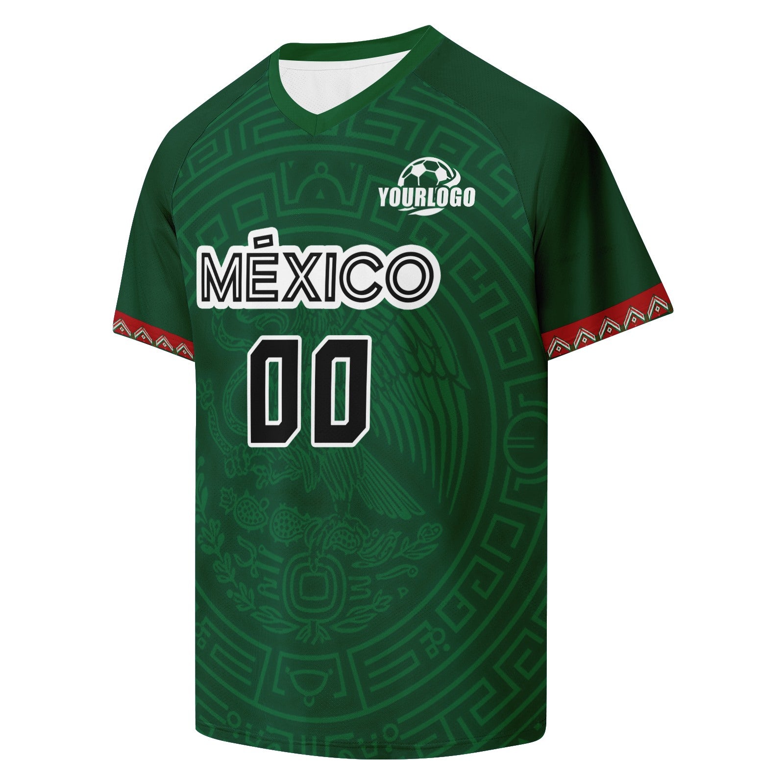 Custom Mexico 2026 World Cup Football Shirt Customized Soccer Jersey for Fans Add Your Name & Number FZ190-F007037-008