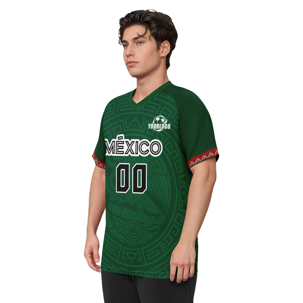 Custom Mexico 2026 World Cup Football Shirt Customized Soccer Jersey for Fans Add Your Name & Number FZ190-F007037-008