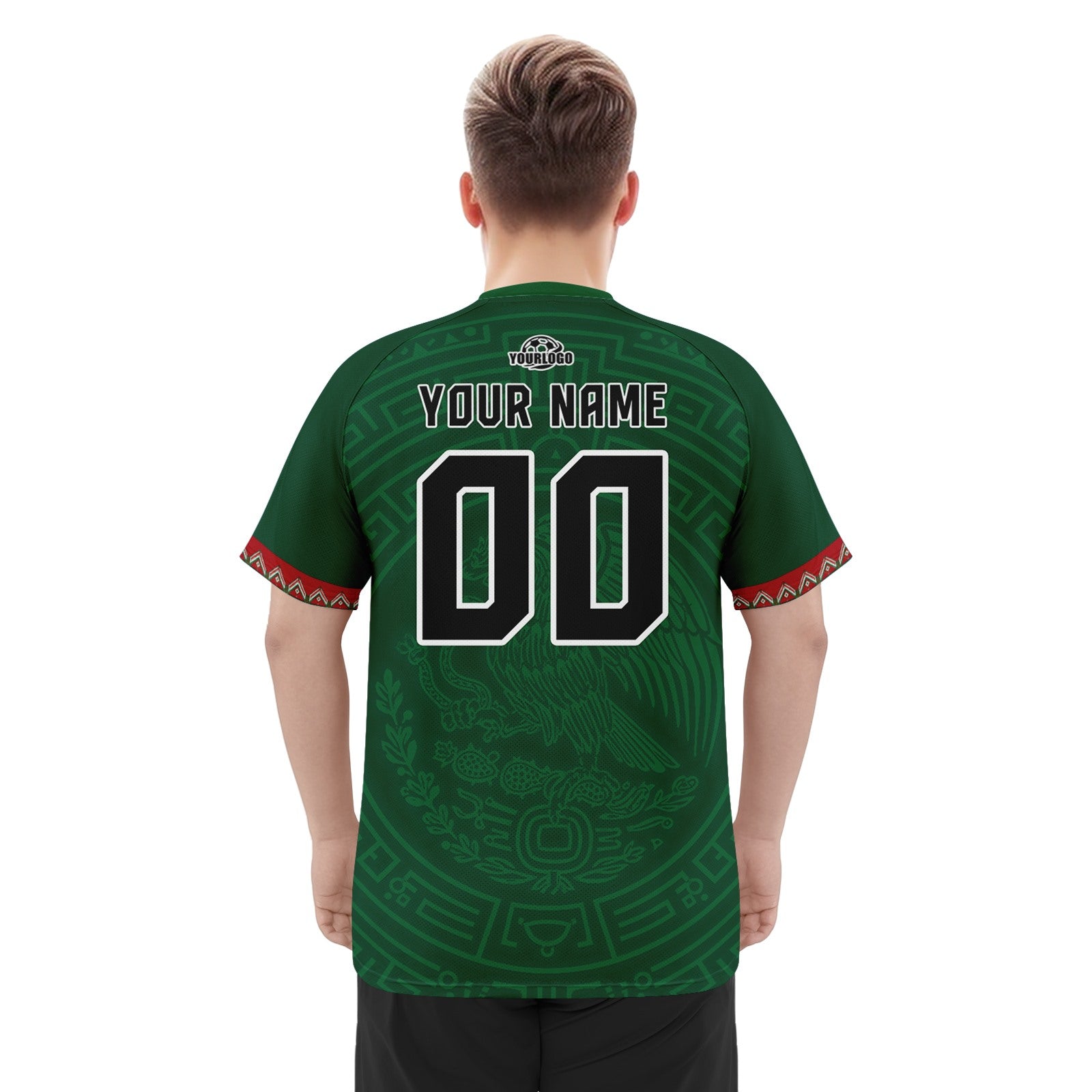Custom Mexico 2026 World Cup Football Shirt Customized Soccer Jersey for Fans Add Your Name & Number FZ190-F007037-008