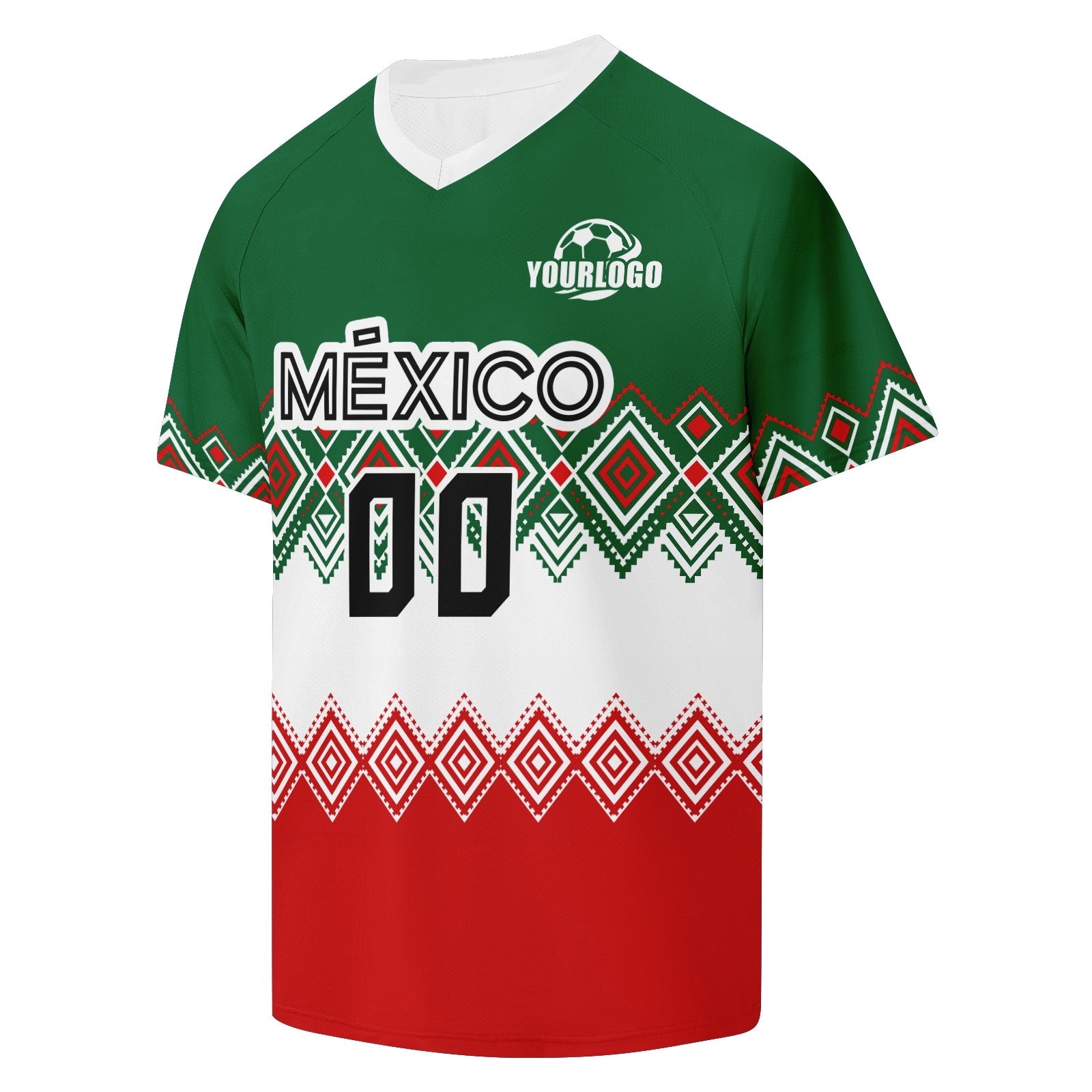 Custom Mexico 2026 World Cup Football Shirt Customized Soccer Jersey for Fans Add Your Name & Number FZ190-F007037-009