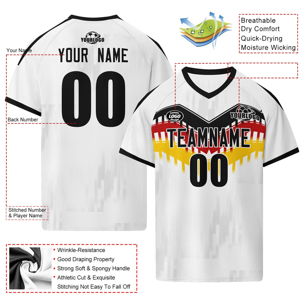 Custom Germany 2026 World Cup Football Shirt Customized Soccer Jersey for Fans Add Your Name & Number FZ190-F007038-001