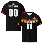 Custom Germany 2026 World Cup High Quality Soccer Stadium Version Jersey Sneakers Sports Shoes and Hat Combo Offer Personalized Team Name and Logo ZH-F007046-002
