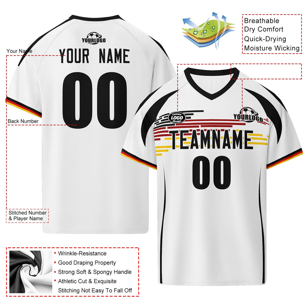 Custom Germany 2026 World Cup Football Shirt Customized Soccer Jersey for Fans Add Your Name & Number FZ190-F007038-003